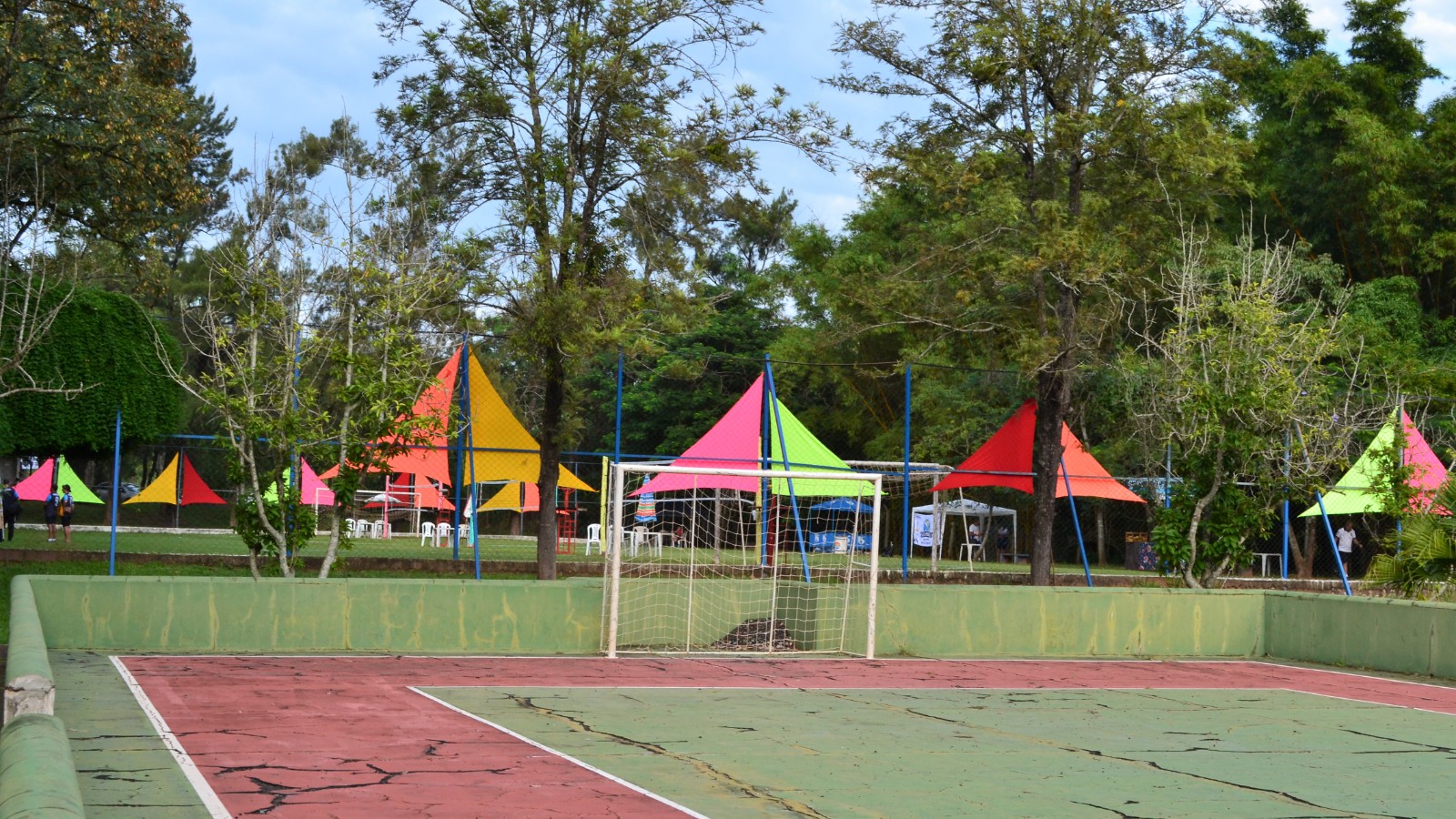 Inter Paia Caipira - Preparação do evento - Quadras 12