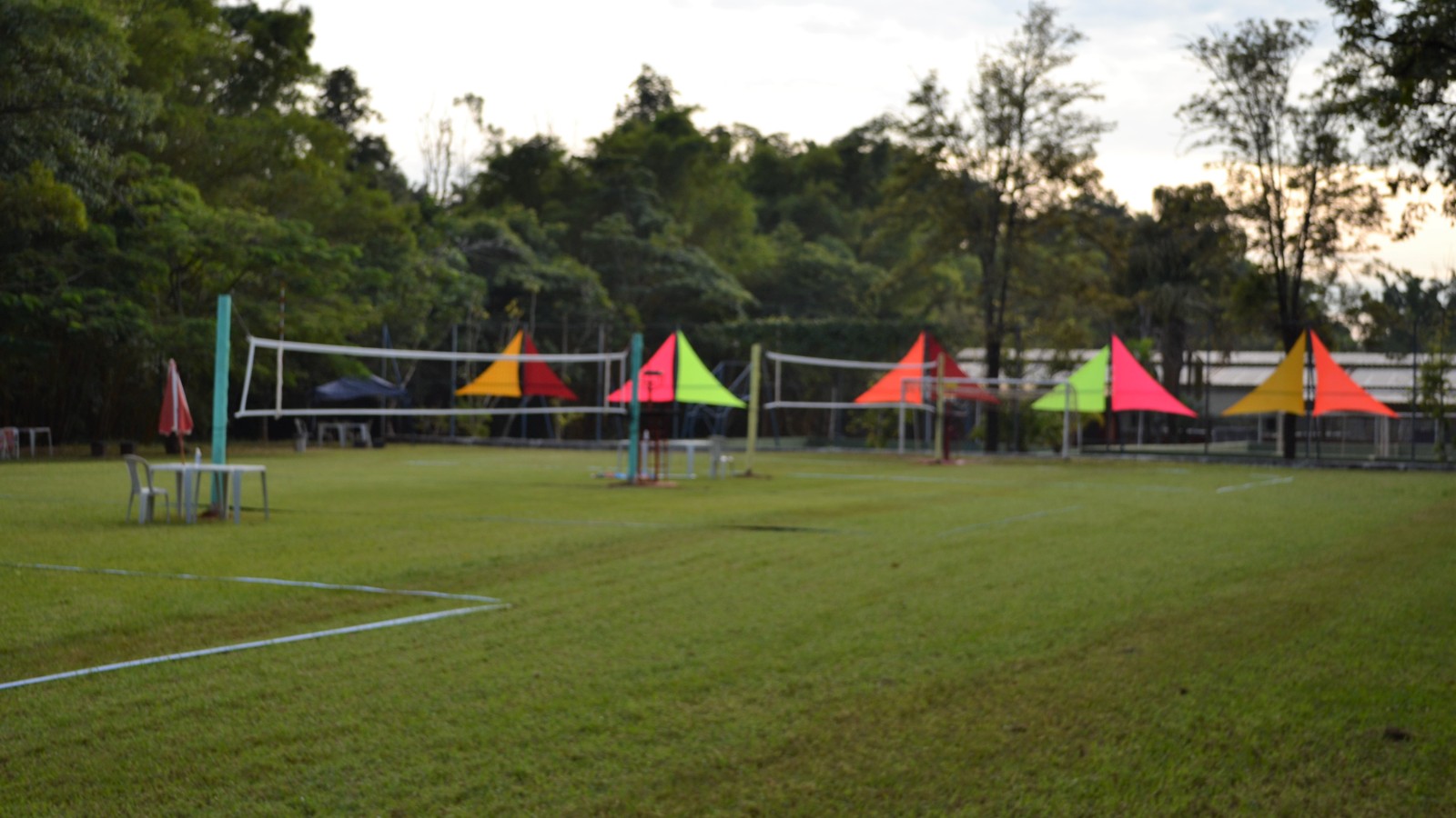 Inter Paia Caipira - Preparação do evento - Quadras 2
