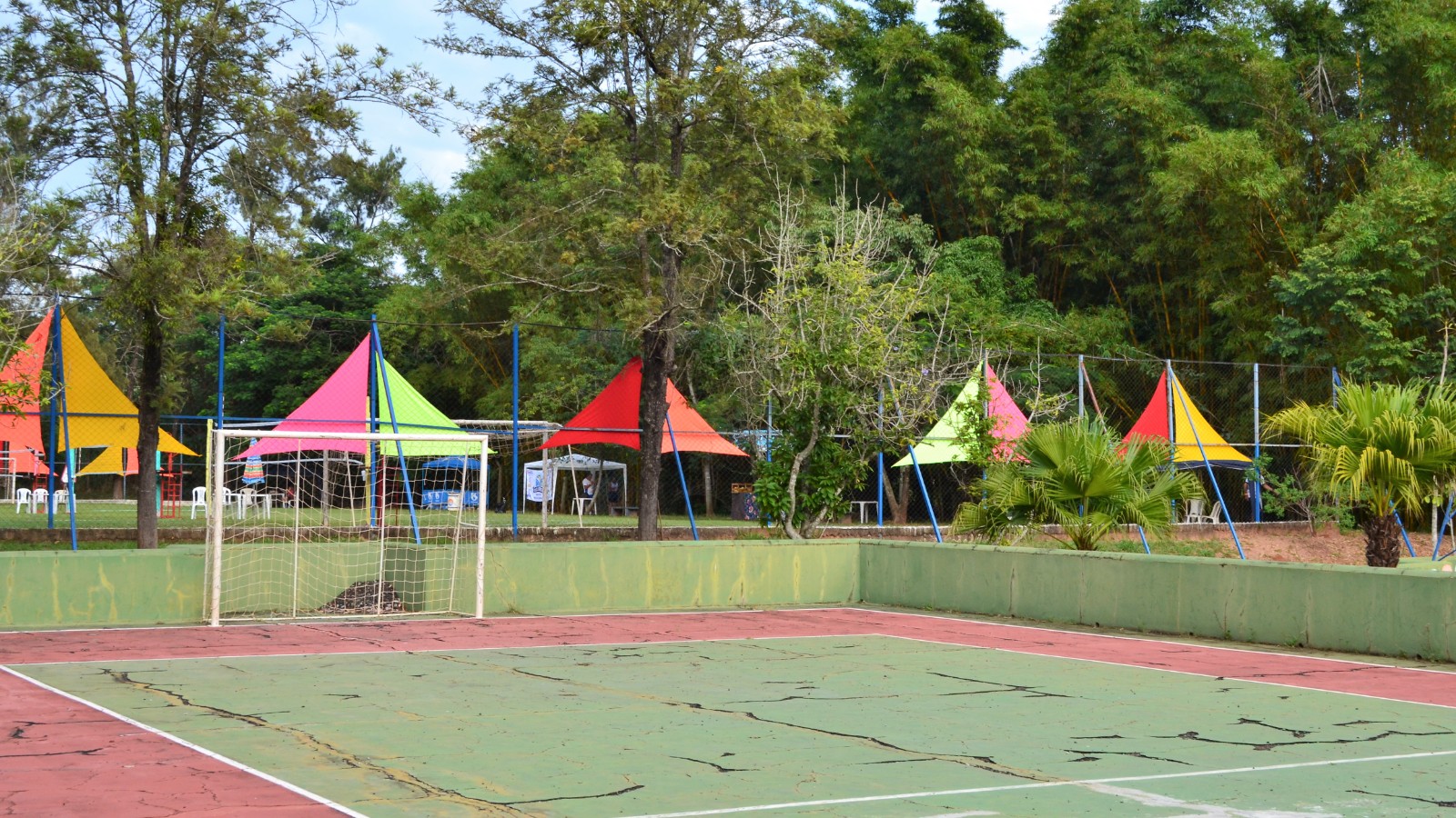 Inter Paia Caipira - Preparação do evento - Quadras 13