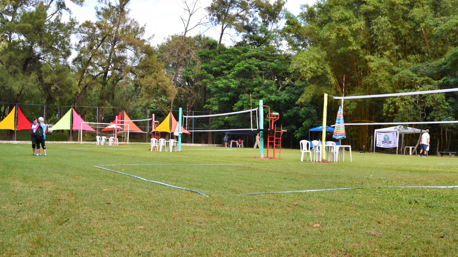 Inter Paia Caipira - Preparação do evento - Quadras 18