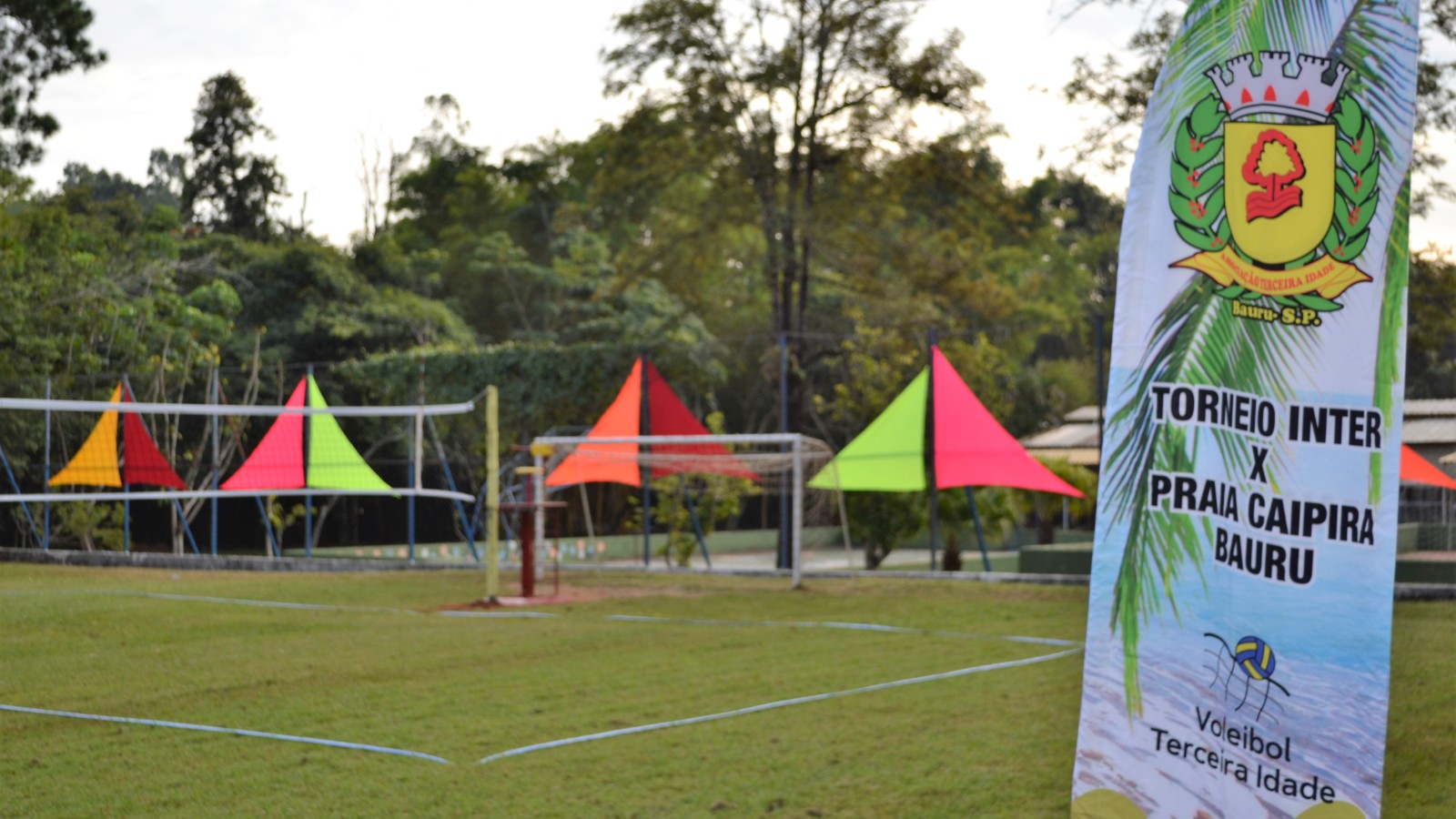Inter Paia Caipira - Preparação do evento - Quadras 5