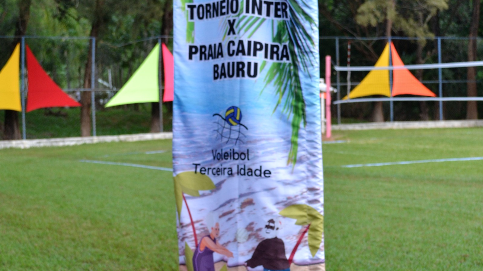 Inter Paia Caipira - Preparação do evento - Quadras 4