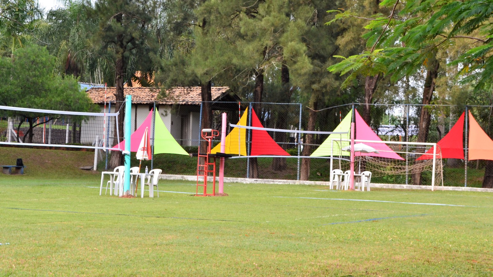 Inter Paia Caipira - Preparação do evento - Quadras 16