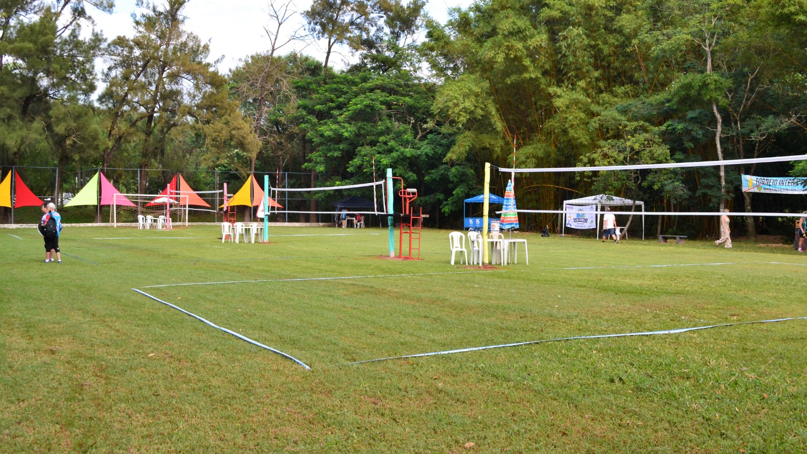 Inter Praia Caipira - Organização: Banners/quadras 19