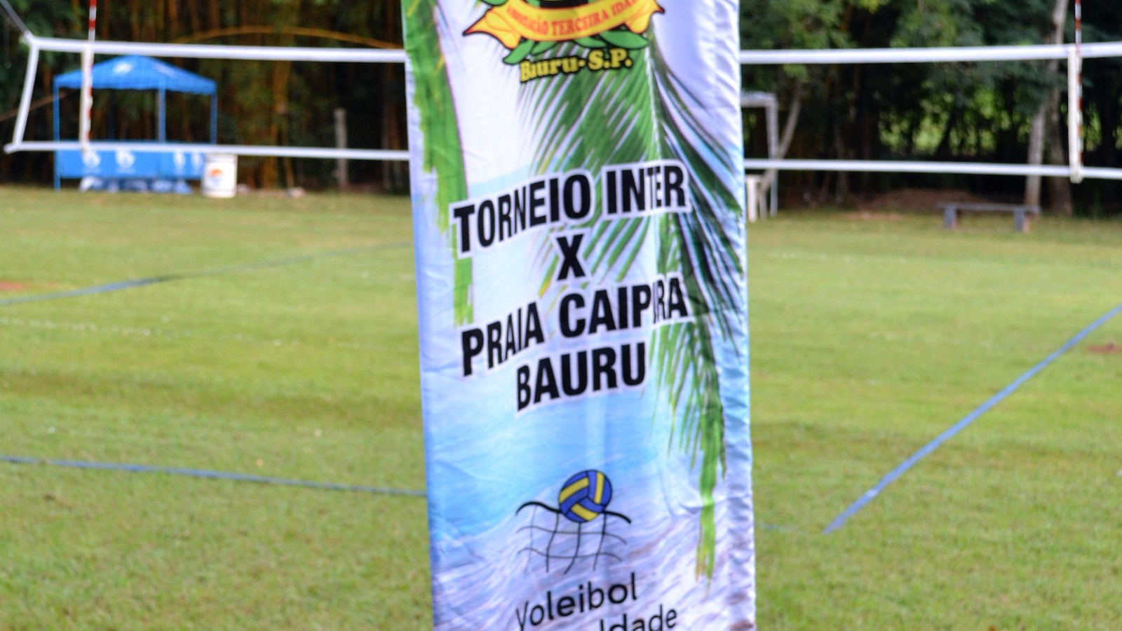 Inter Praia Caipira - Organização: Banners/quadras 3