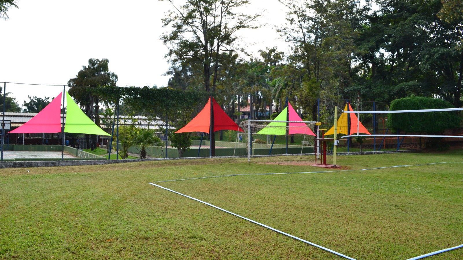 Inter Praia Caipira - Organização: Banners/quadras 17