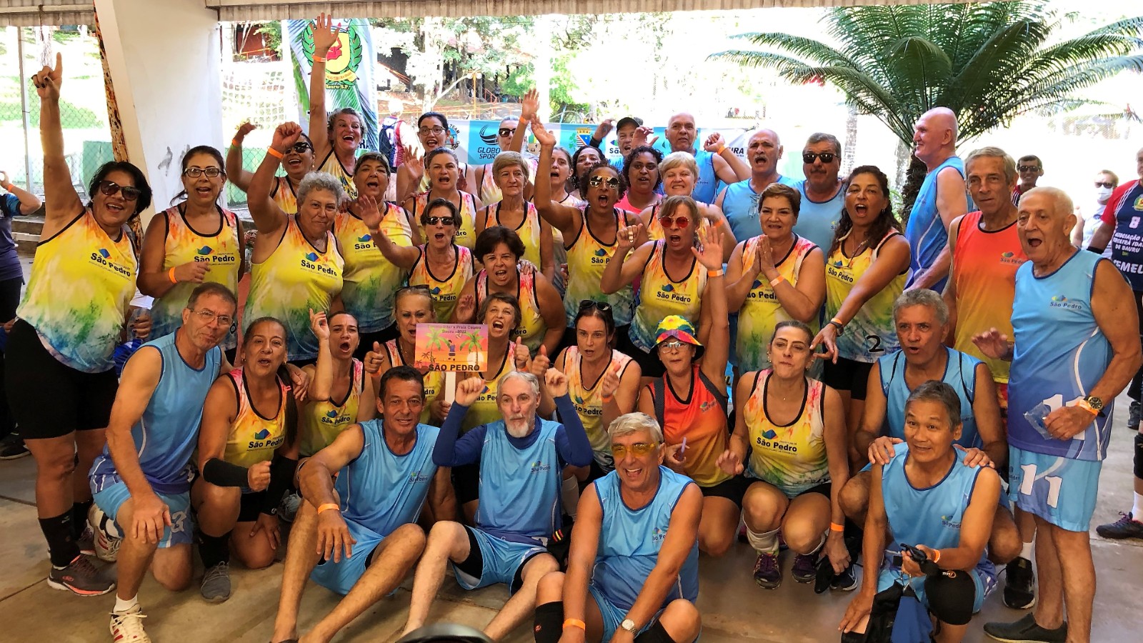 Inter Praia Caipira - abril 2022 Clube Termas Piratininga  Equipes Participantes 19