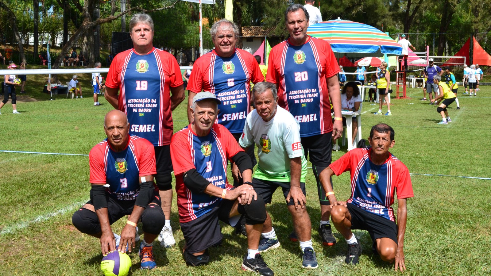 Inter Praia Caipira - abril 2022 Clube Termas Piratininga  Equipes Participantes 10