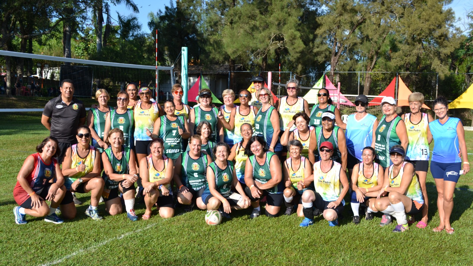 Inter Praia Caipira - abril 2022 Clube Termas Piratininga  Equipes Participantes 3