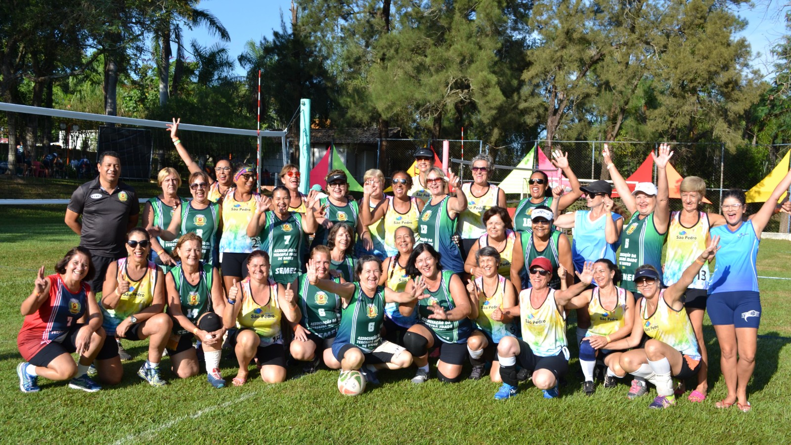 Inter Praia Caipira - abril 2022 Clube Termas Piratininga  Equipes Participantes 4