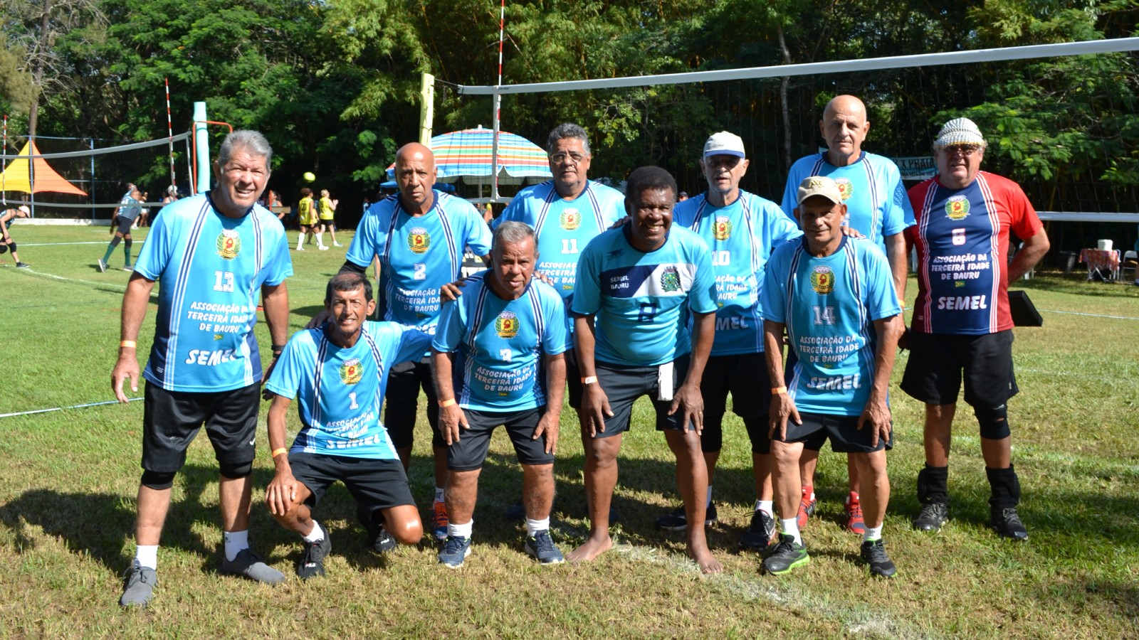 Inter Praia Caipira - abril 2022 Clube Termas Piratininga  Equipes Participantes 8