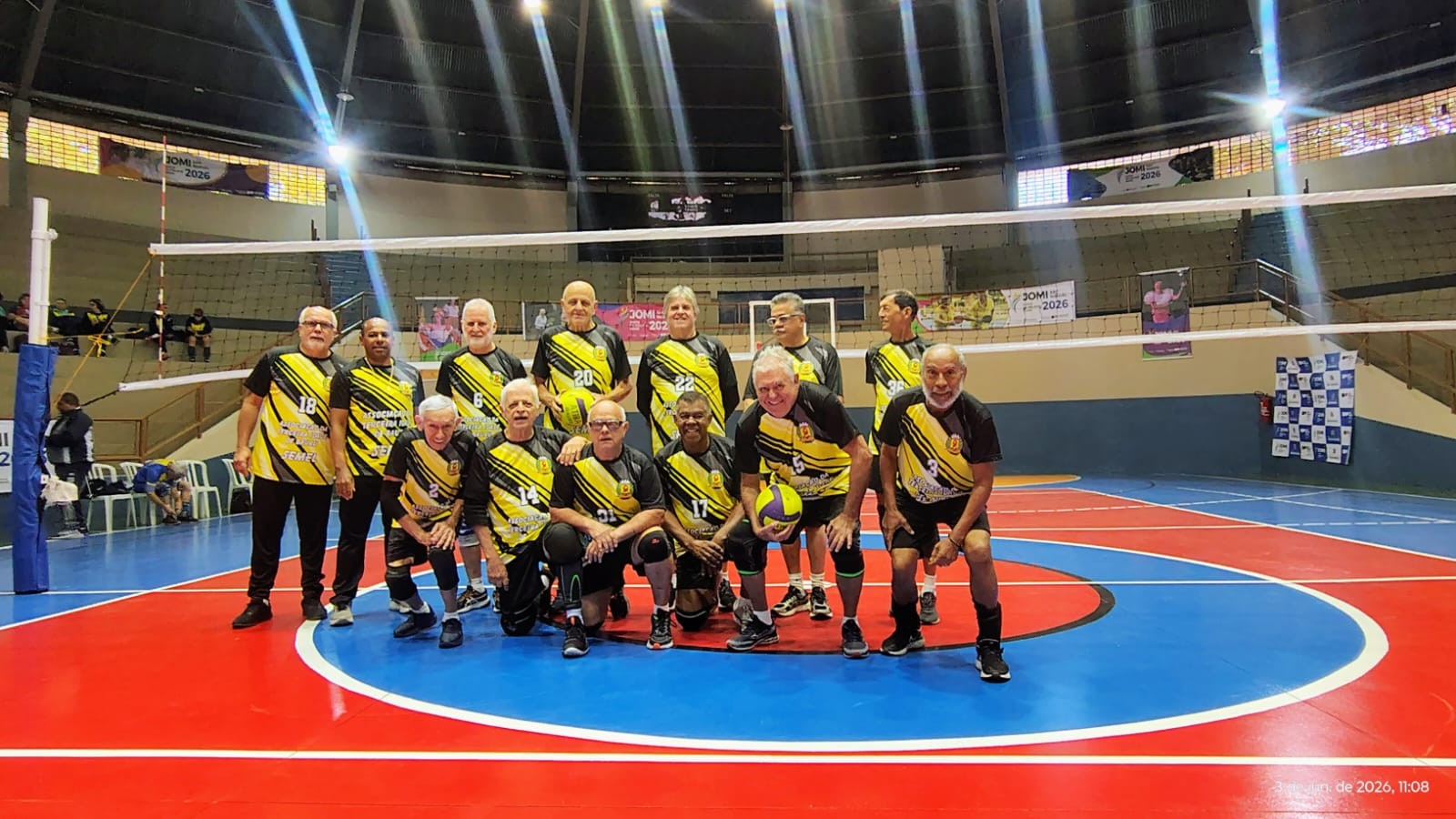 JOMI - Jogos Melhor Idade - 2026 voleibol Masculino - Categoria 70+ - Medalha Bronze 1